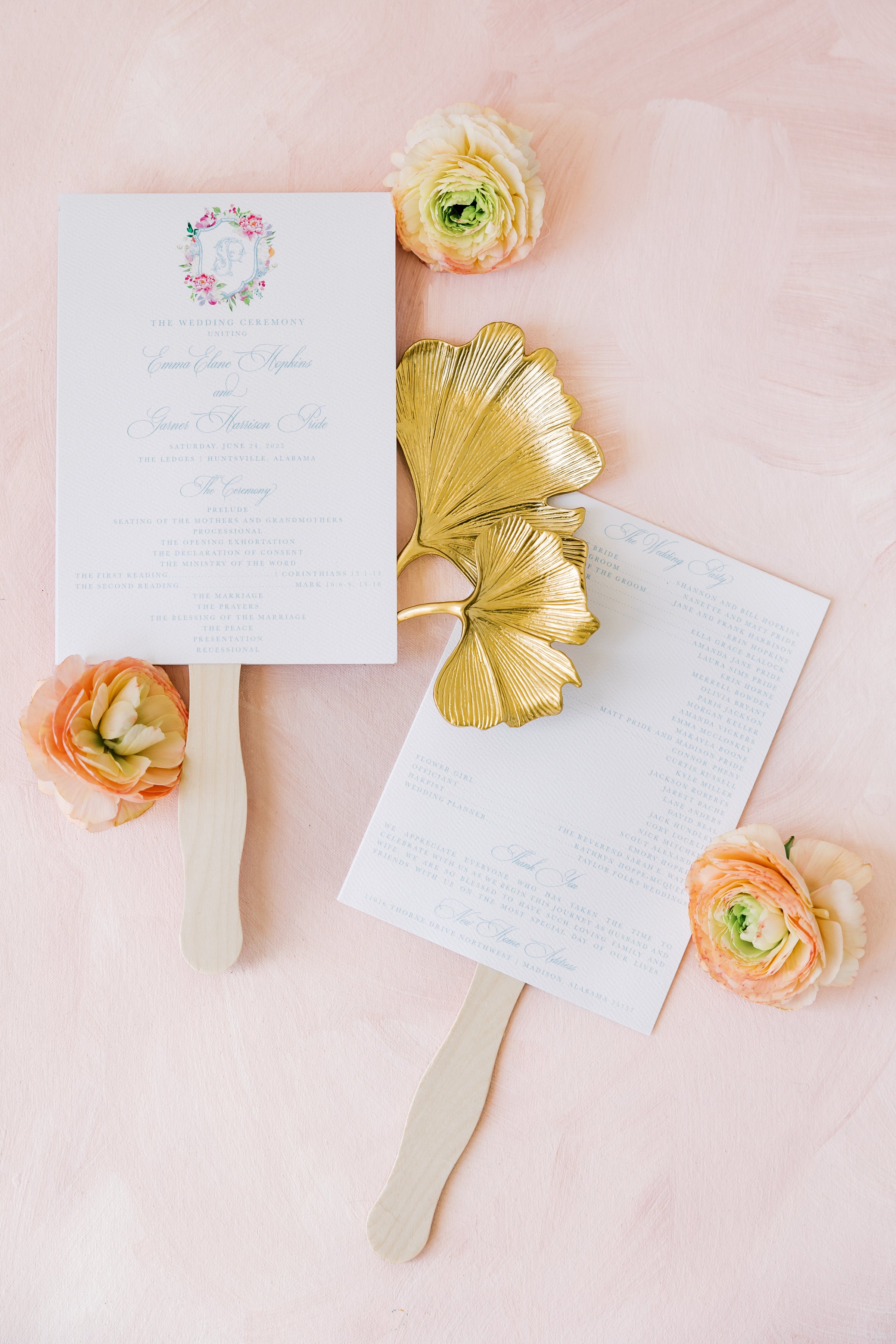 Wedding Programs | Fans