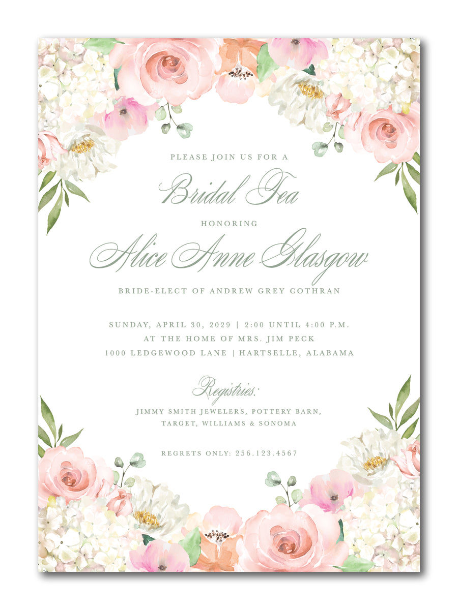 Bridal Shower Invitations – Ledgewood Fine Stationery