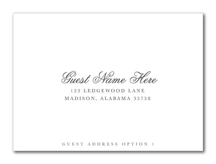 The Allison Bridal Shower Invitation