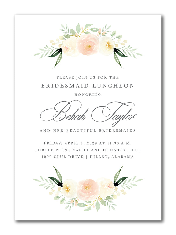 The Bekah Bridal Shower Invitation