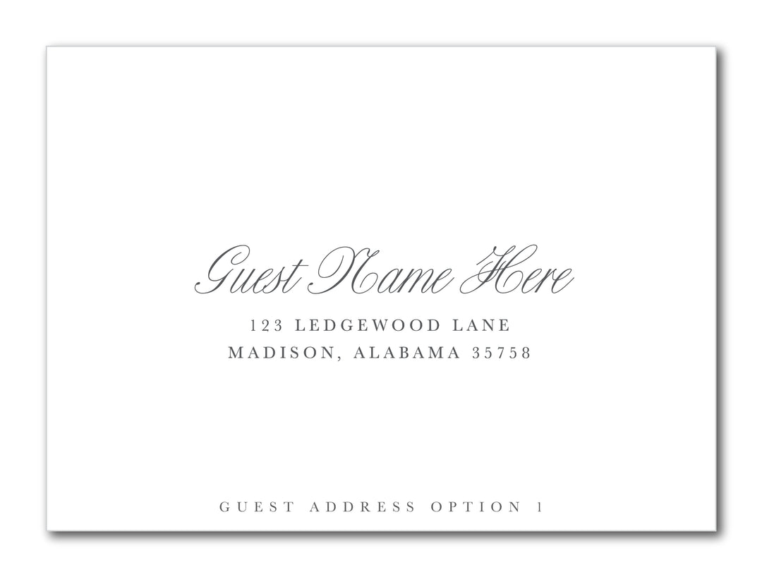 The Grace Bridal Shower Invitation