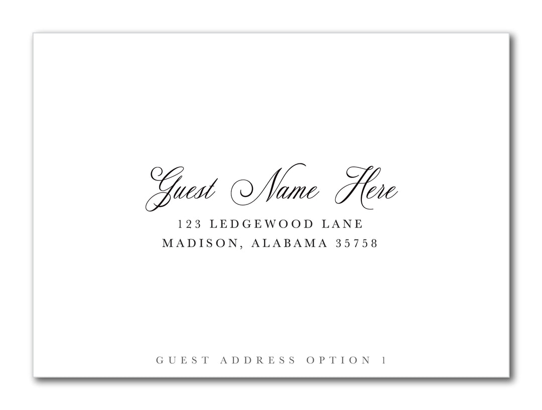 The Mary Sloan Bridal Shower Invitation