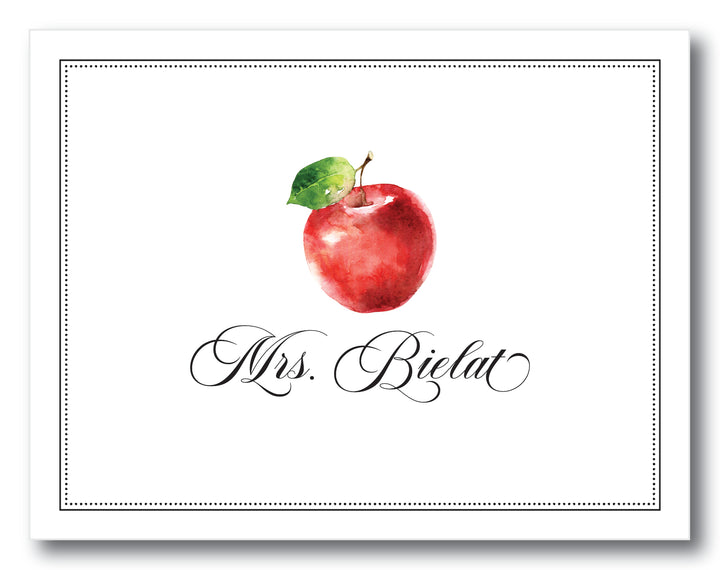 The Mrs Bielat Folded Note Card