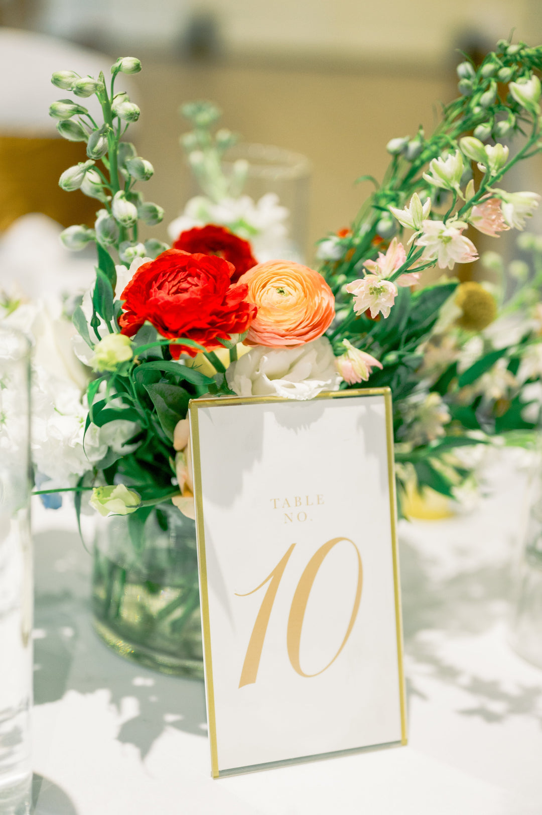 The Melissa Table Number