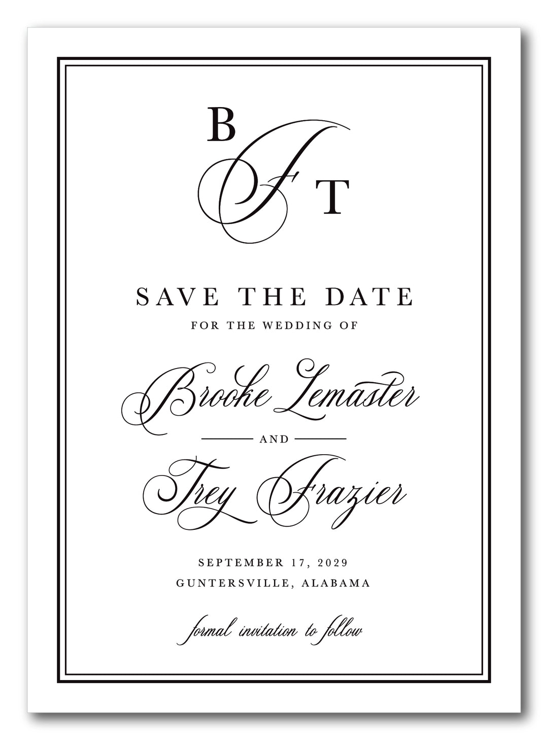 The Brooke Save The Date