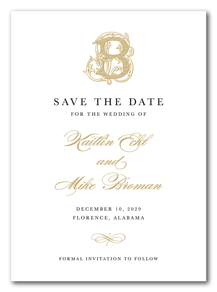 The Kaitlin Save The Date