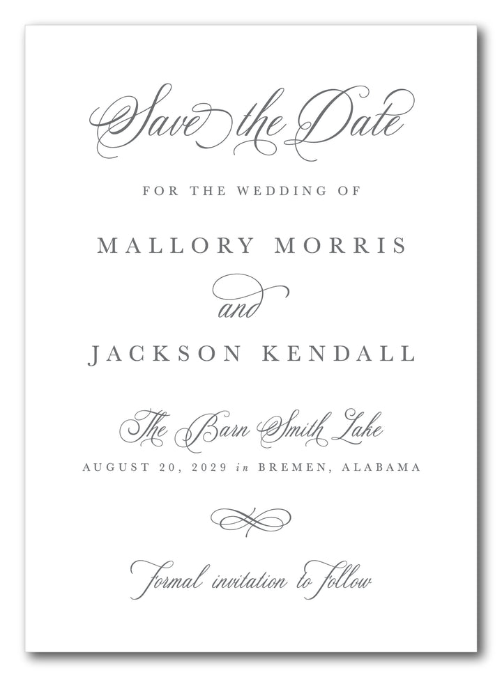 The Mallory Save The Date