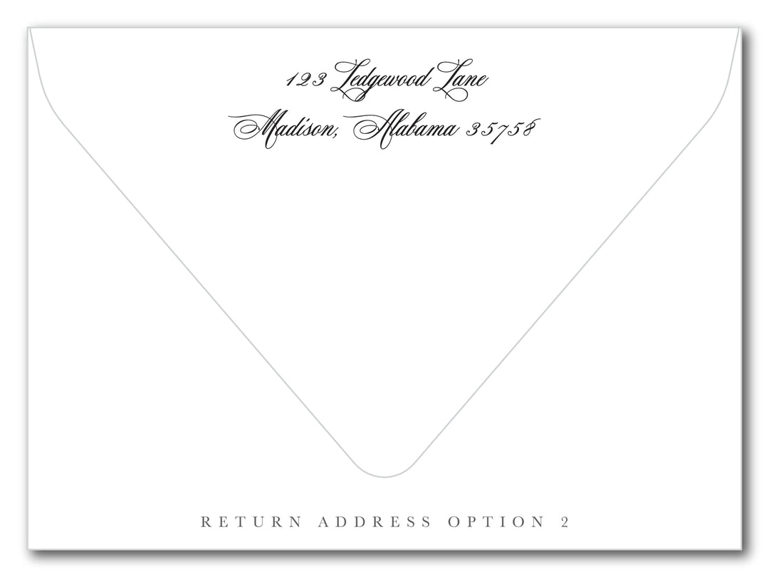 The Chic Monogram Save The Date