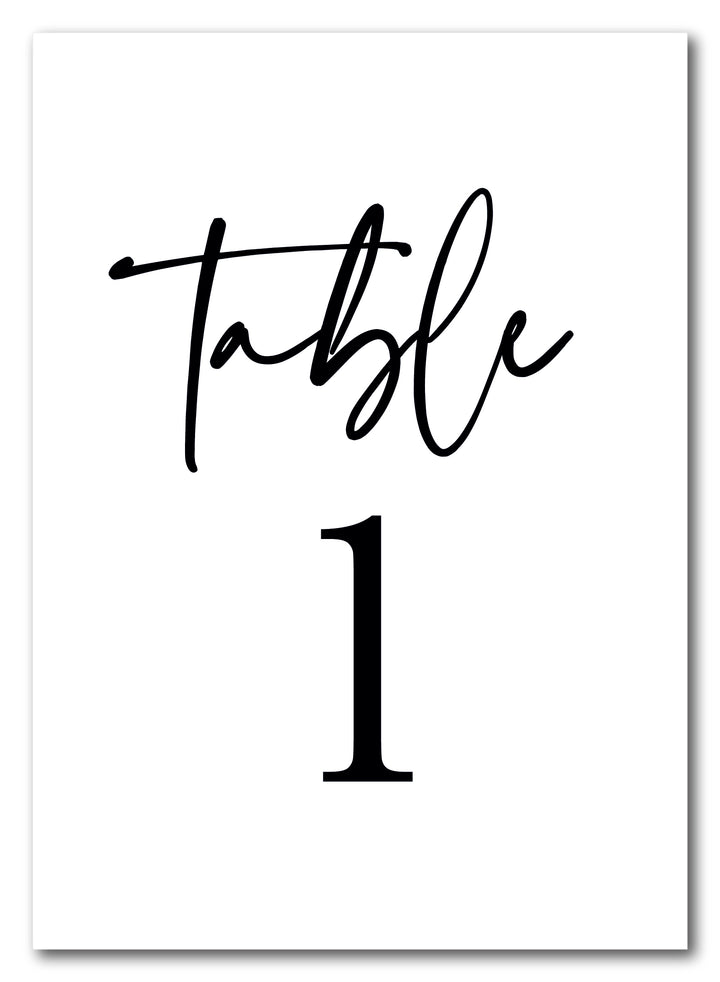 The Madeline Table Number