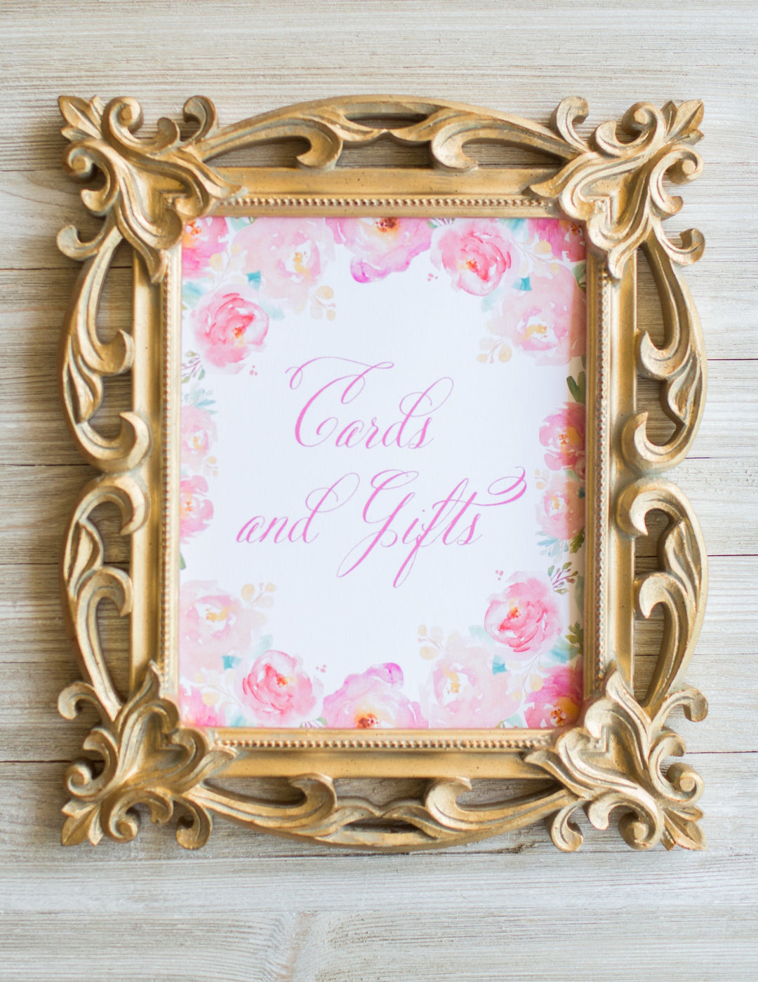 The Chloe Cards and Gifts Sign