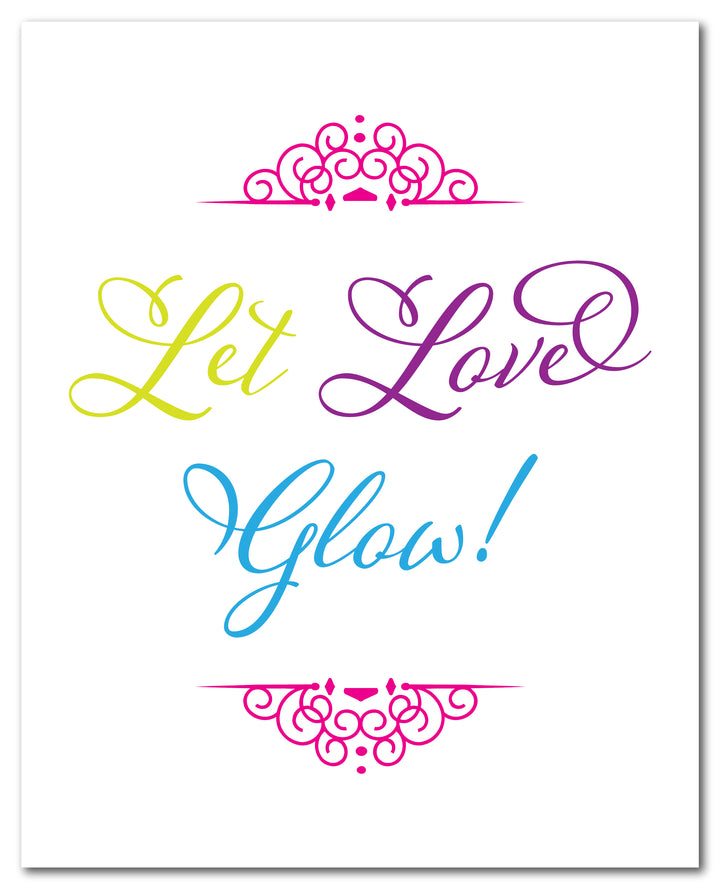 The Megan Let Love Glow Sign