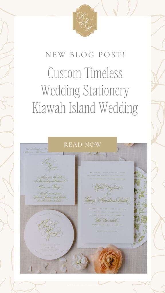 custom wedding invitation stationery