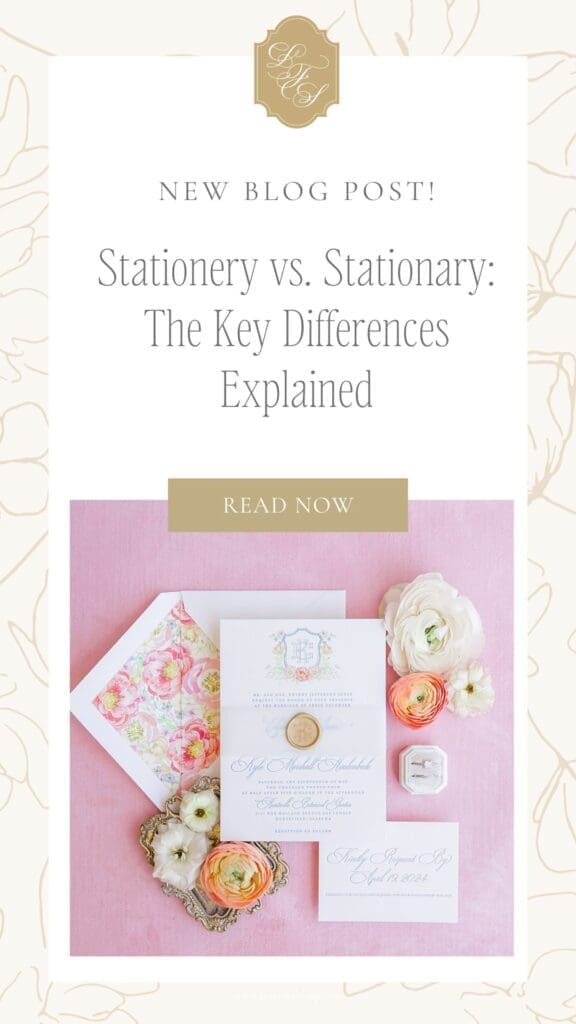 Stationery vs. Stationary: The Key Differences Explained