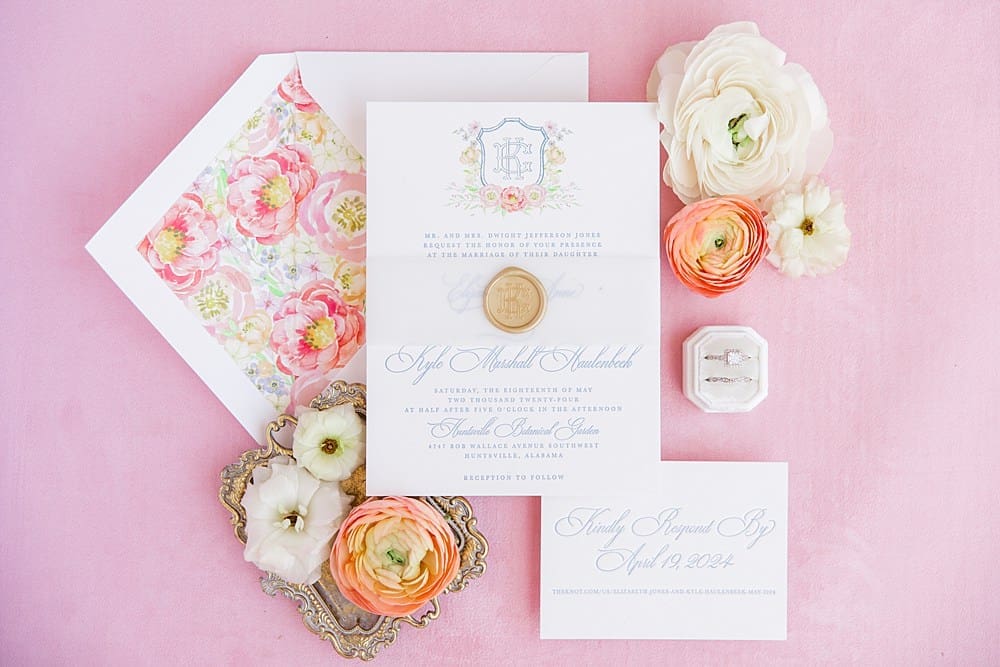 custom wedding stationery designer